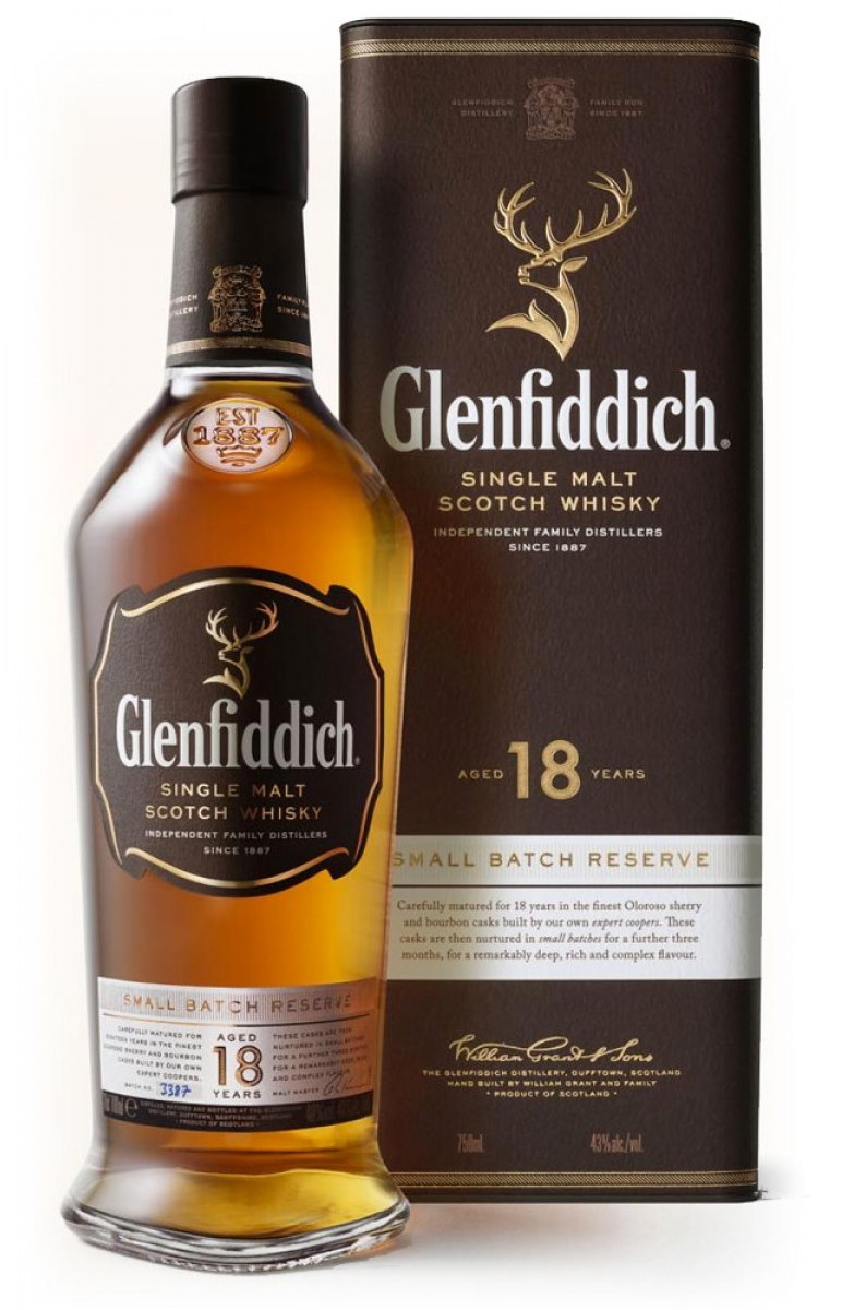 Glenfiddich 18 Y.O. Small Batch Reserve					