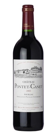 Château "Pontet-Canet  2003"