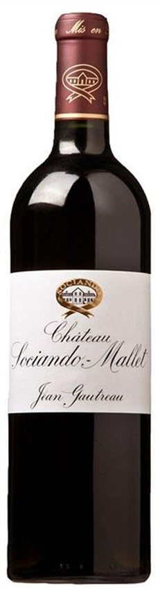 Chateau "sociando mallet medoc" 2001