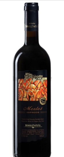 Κτήμα Συμεωνίδης Ηδύπνοος Merlot 2002